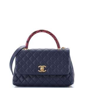 Chanel Coco Top Handle Bag Quilted #240506C37B